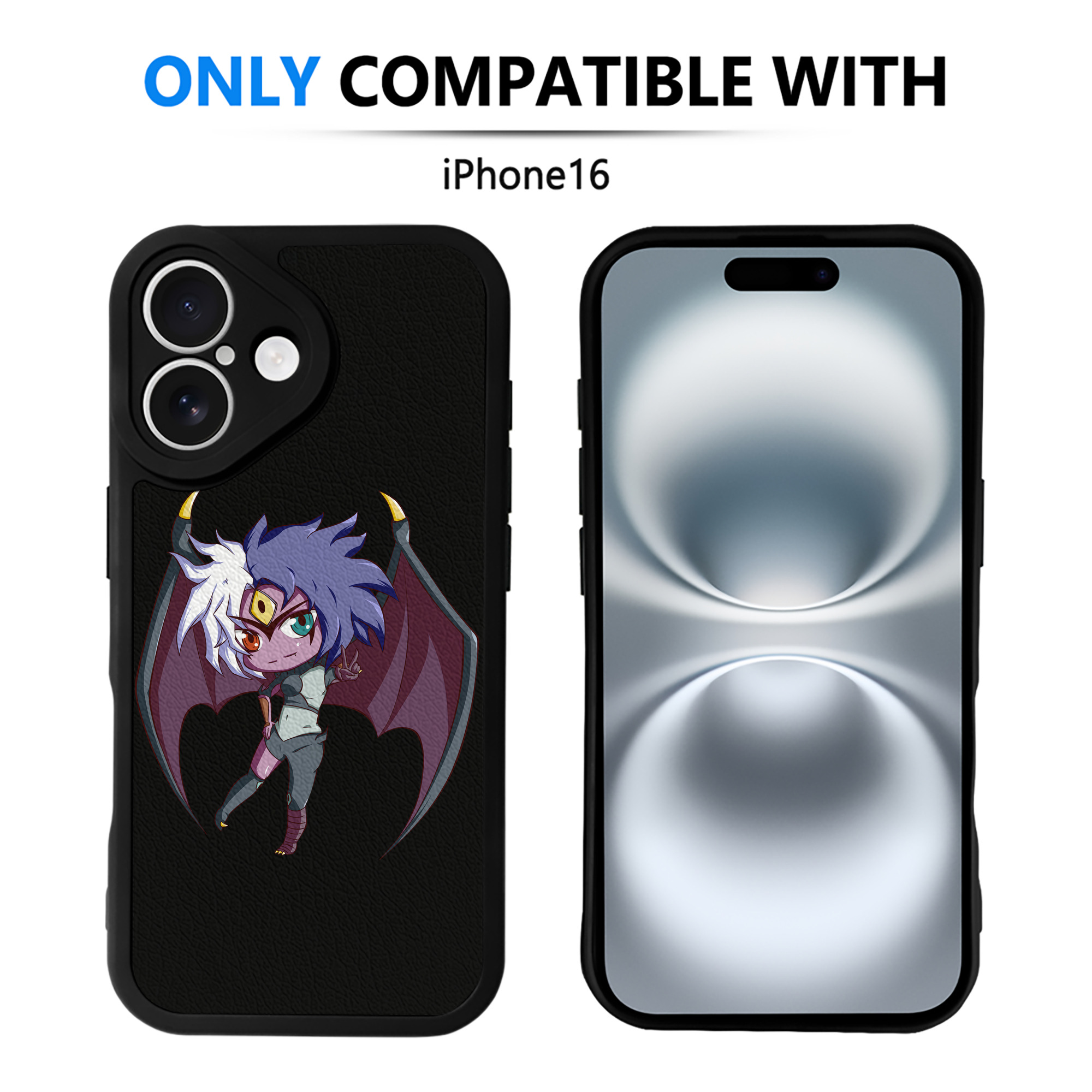 遊☆戯☆王 Yu-Gi-Oh! 【iPhone 16シリーズ対応】シリコンスマホケース（レザー調） 材質：シリコン